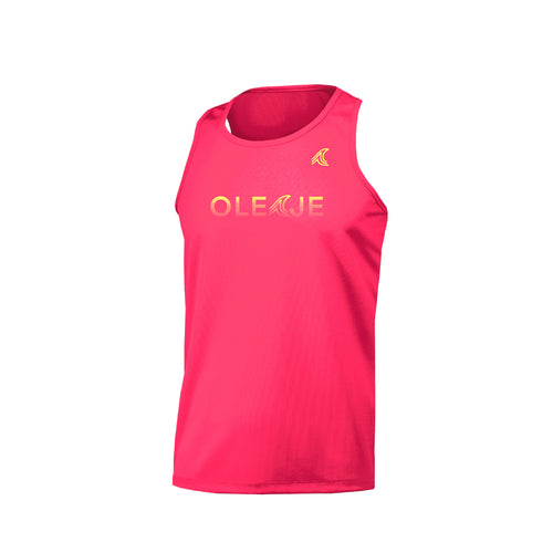 Men Neon Pink Tank
