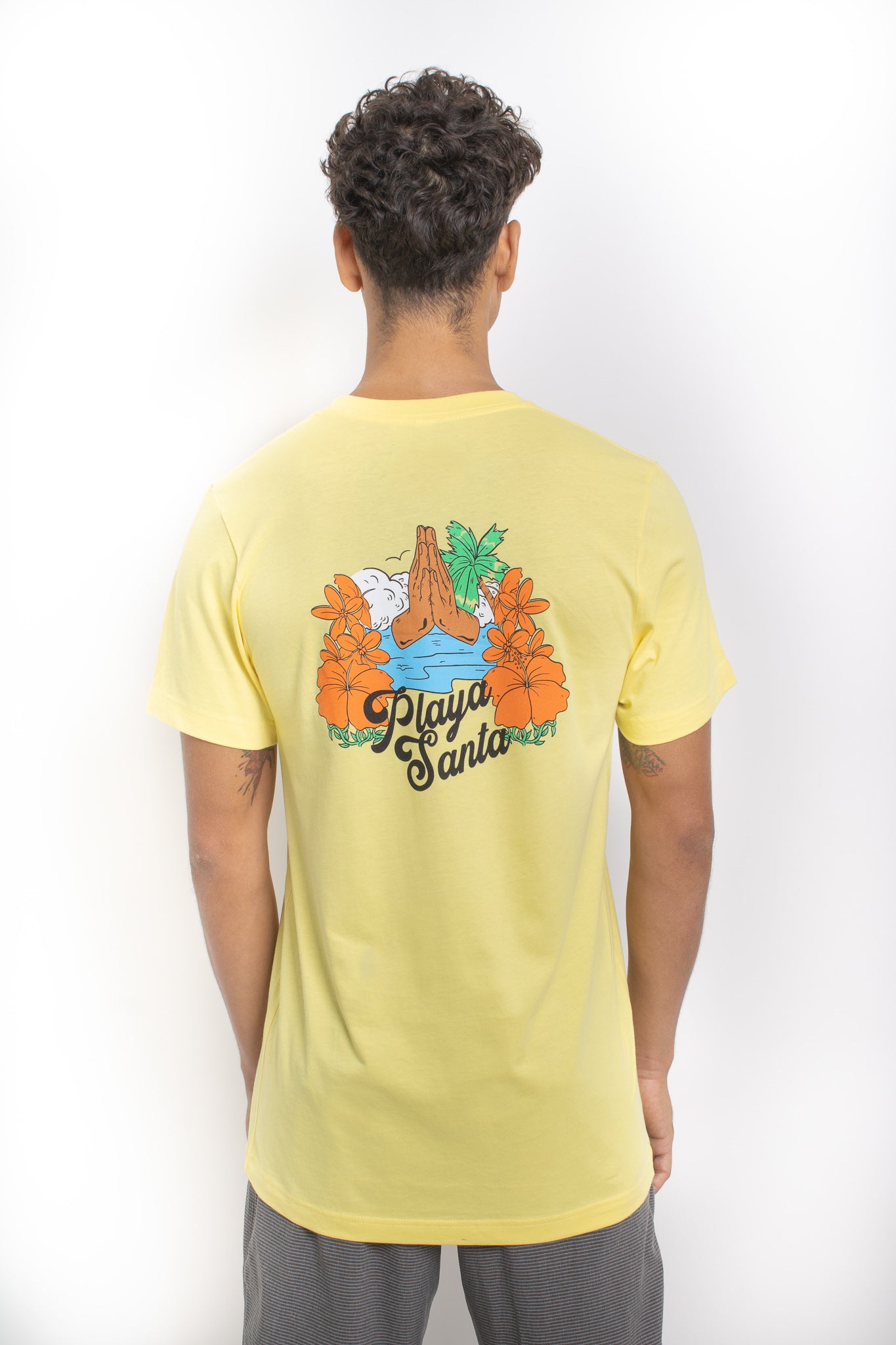 Playa Santa Yellow Tee
