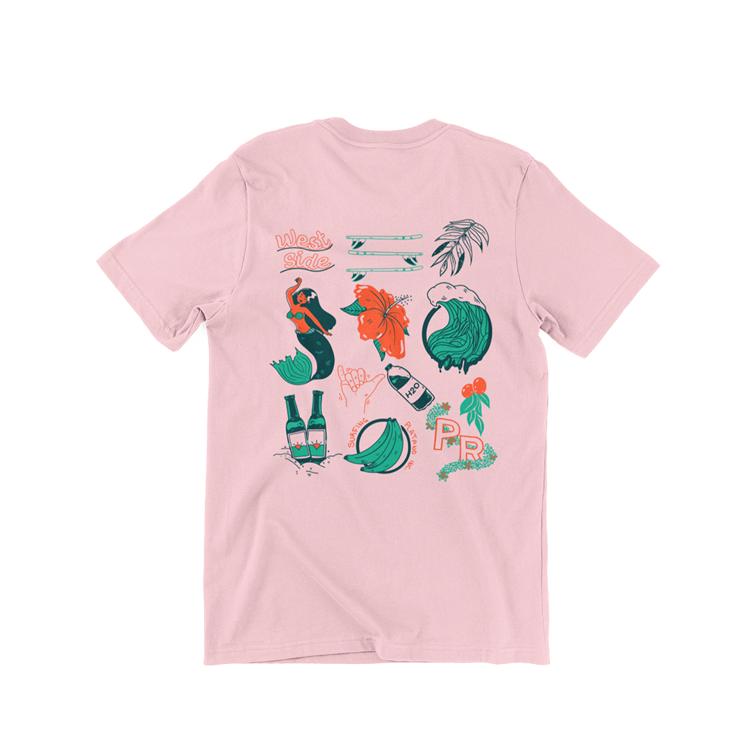 West Side Pink Tee