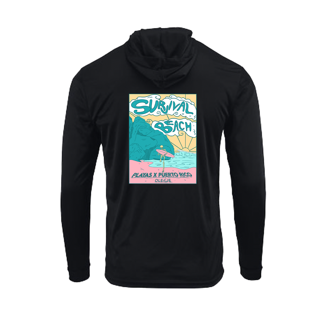 Survival Beach Dri Fit Hooded